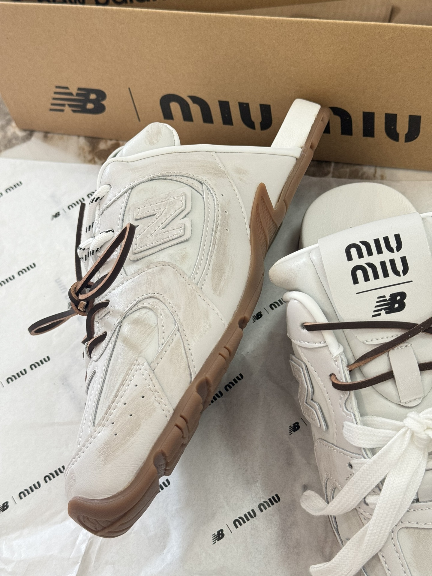 Miu Miu New Balance Female Basic Shoes M-l