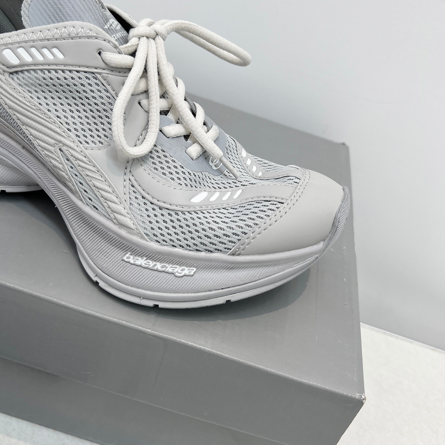 Balenciaga Sneakers Black Breathable