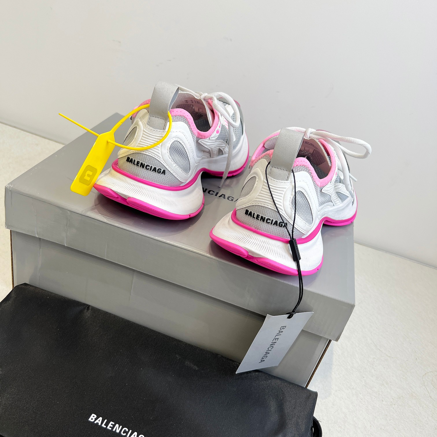 Balenciaga Sneakers Black Breathable