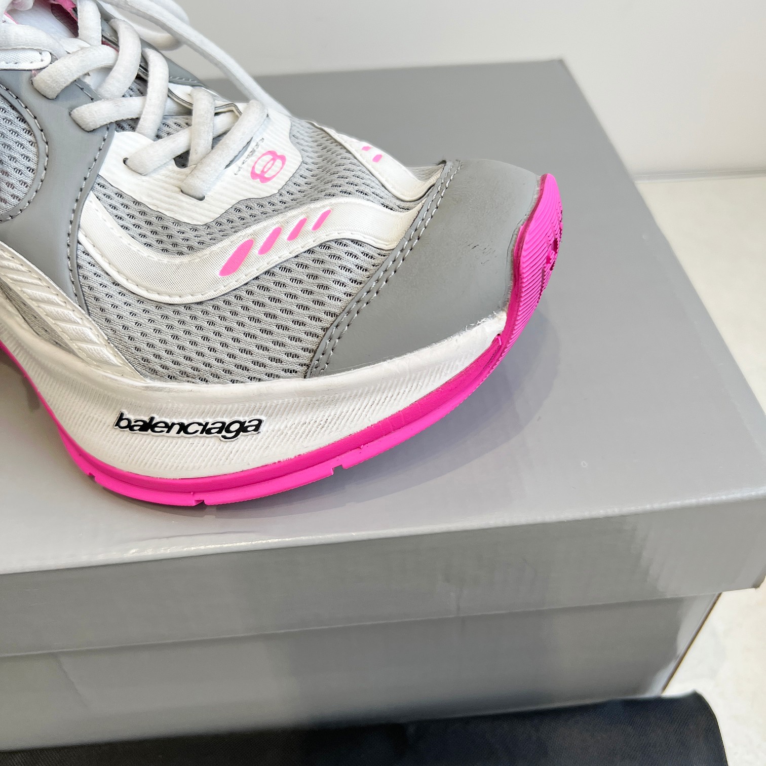 Balenciaga Sneakers Black Breathable