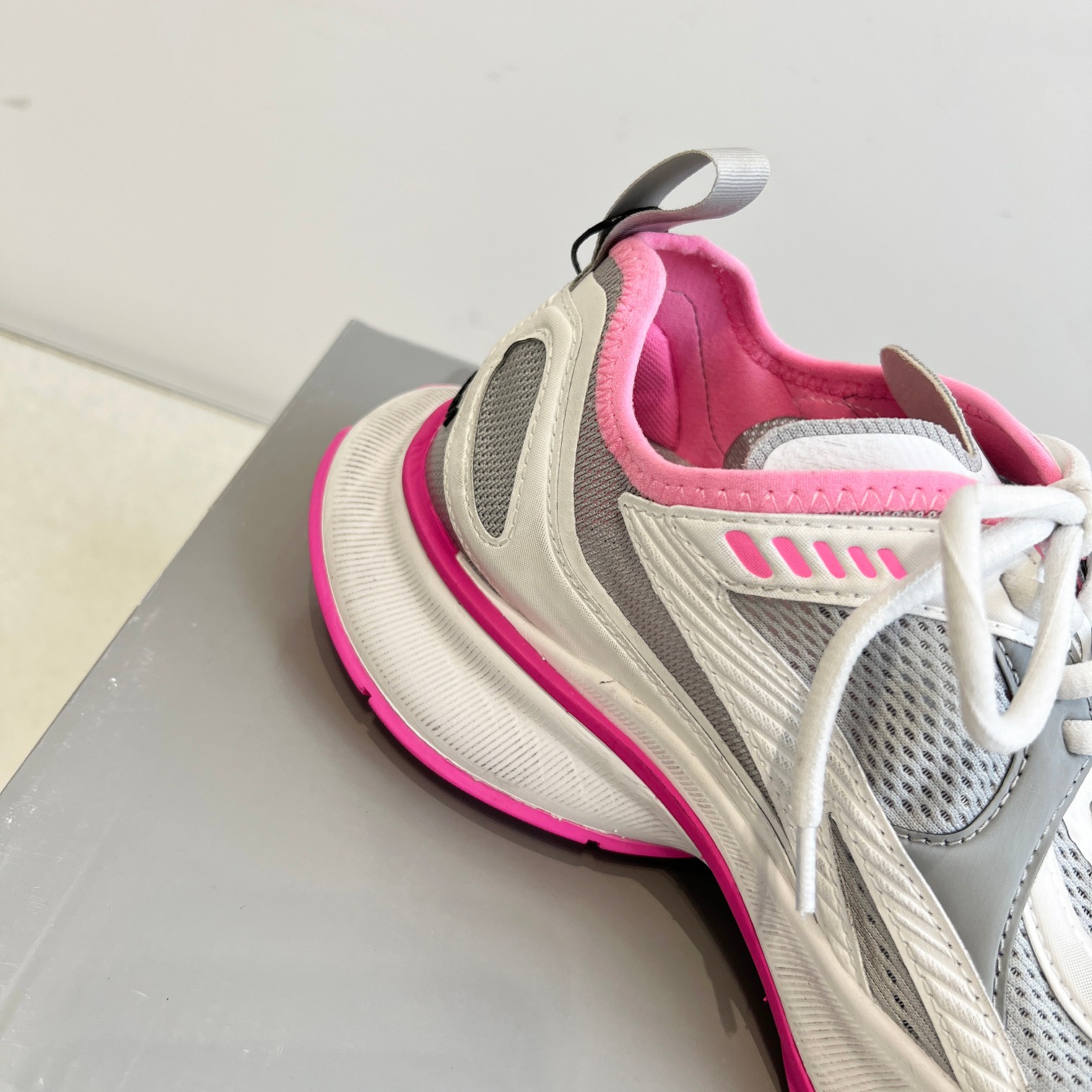 Balenciaga Sneakers Black Breathable