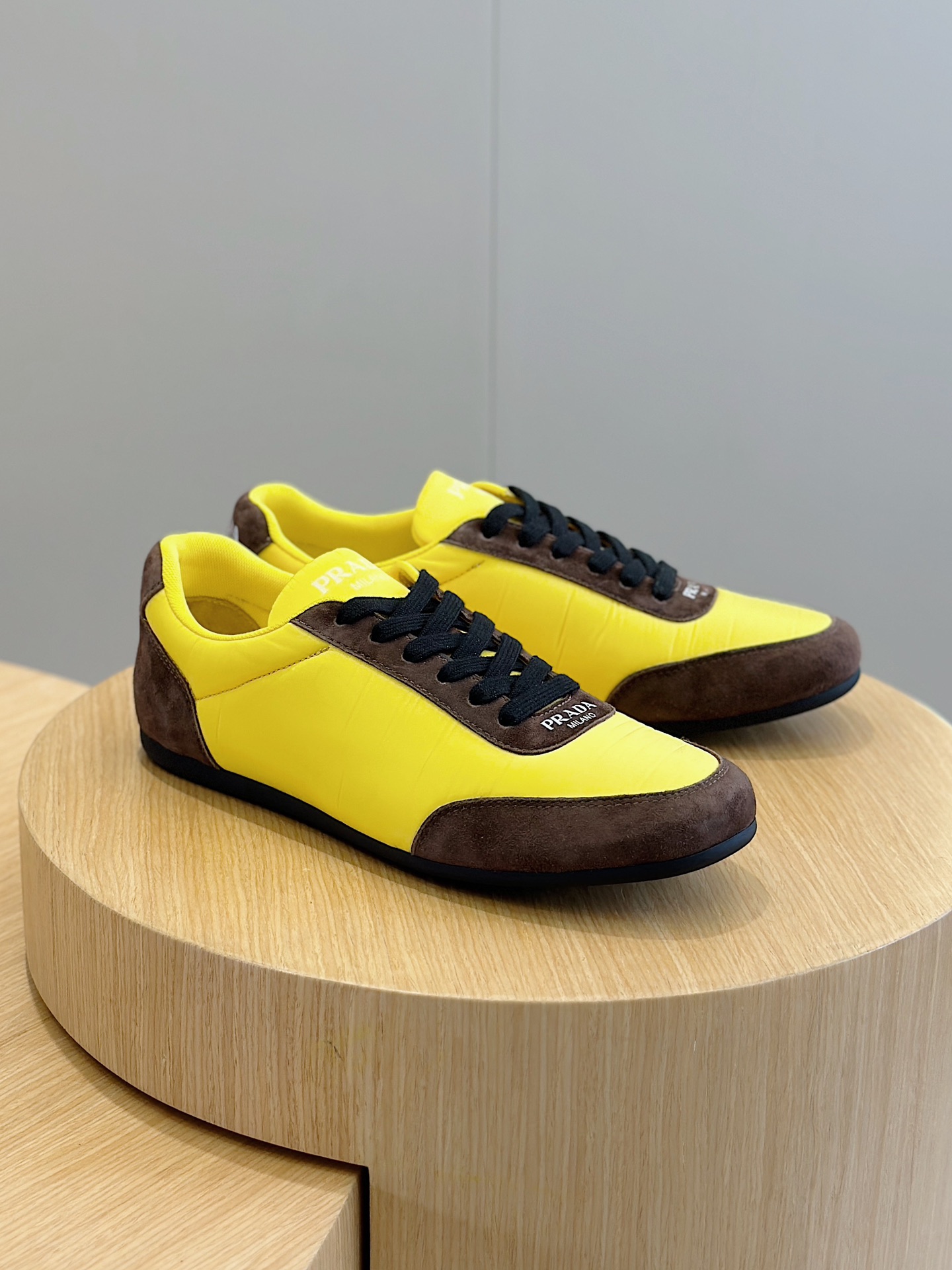 Adidas Prada Male Leather Shoes Cow Leather Breathable S