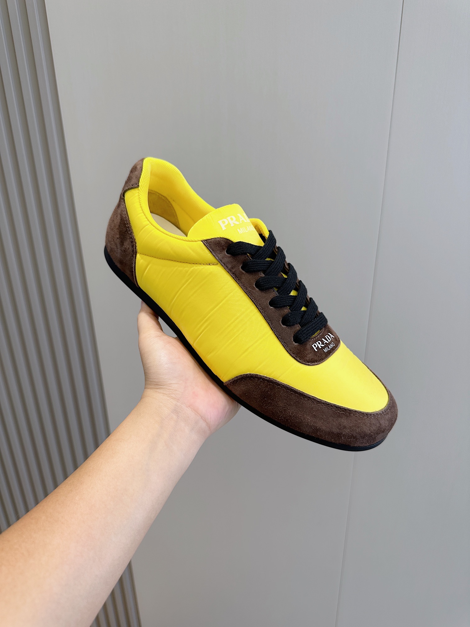 Adidas Prada Male Leather Shoes Cow Leather Breathable S