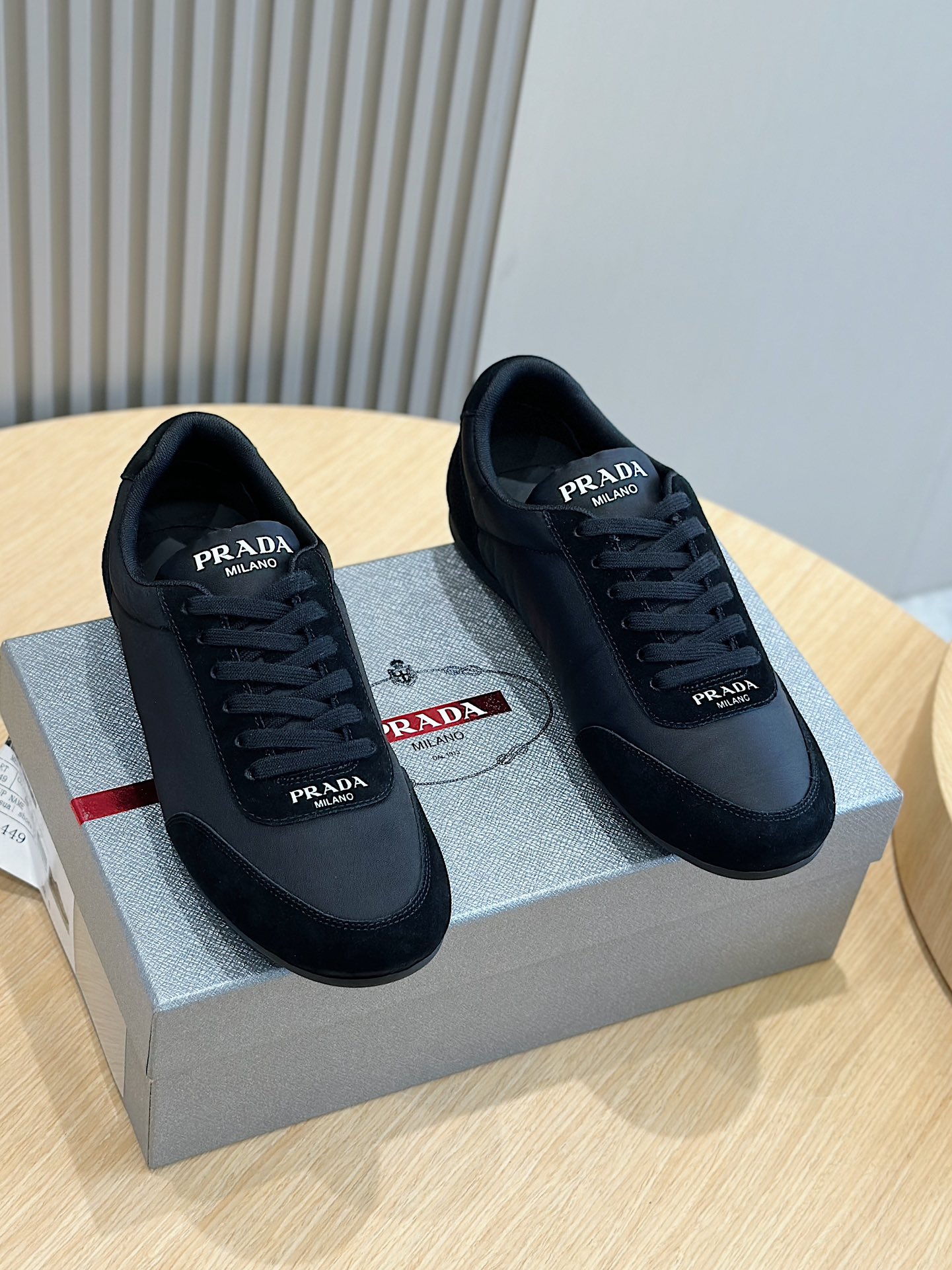 Adidas Prada Male Leather Shoes Cow Leather Breathable S