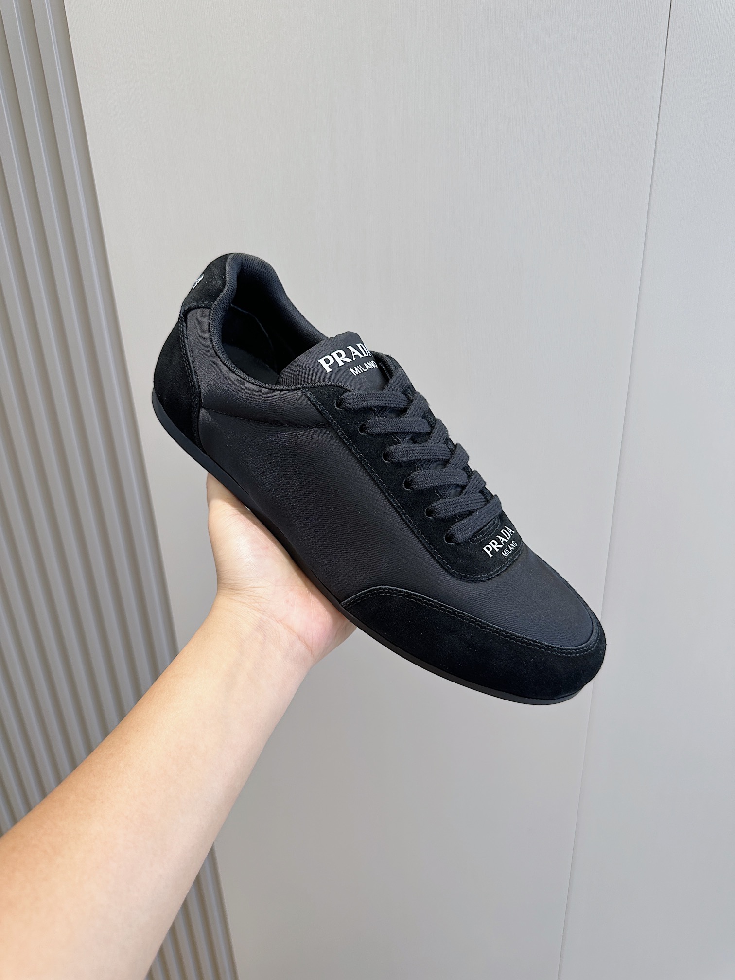 Adidas Prada Male Leather Shoes Cow Leather Breathable S