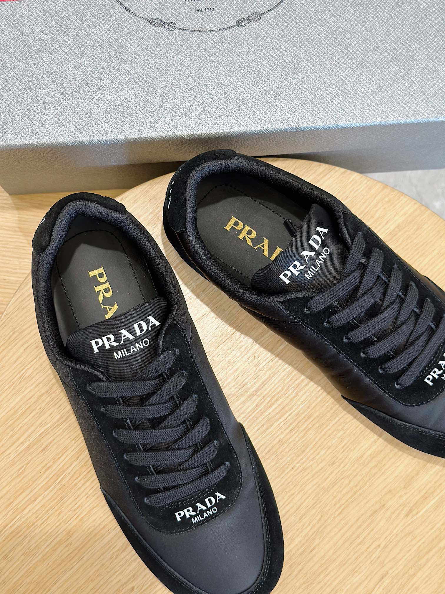 Adidas Prada Male Leather Shoes Cow Leather Breathable S