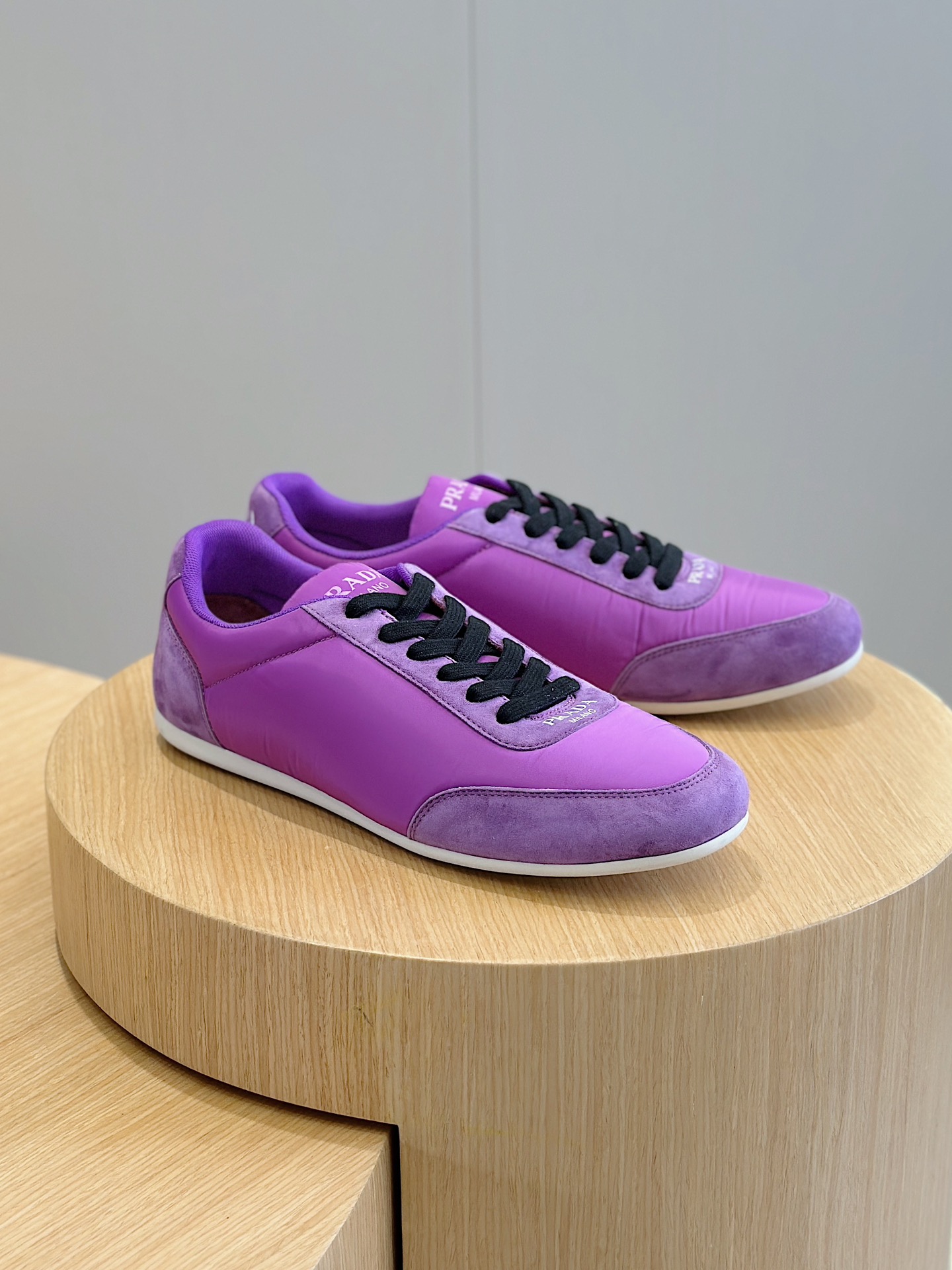 Adidas Prada Male Leather Shoes Cow Leather Breathable S