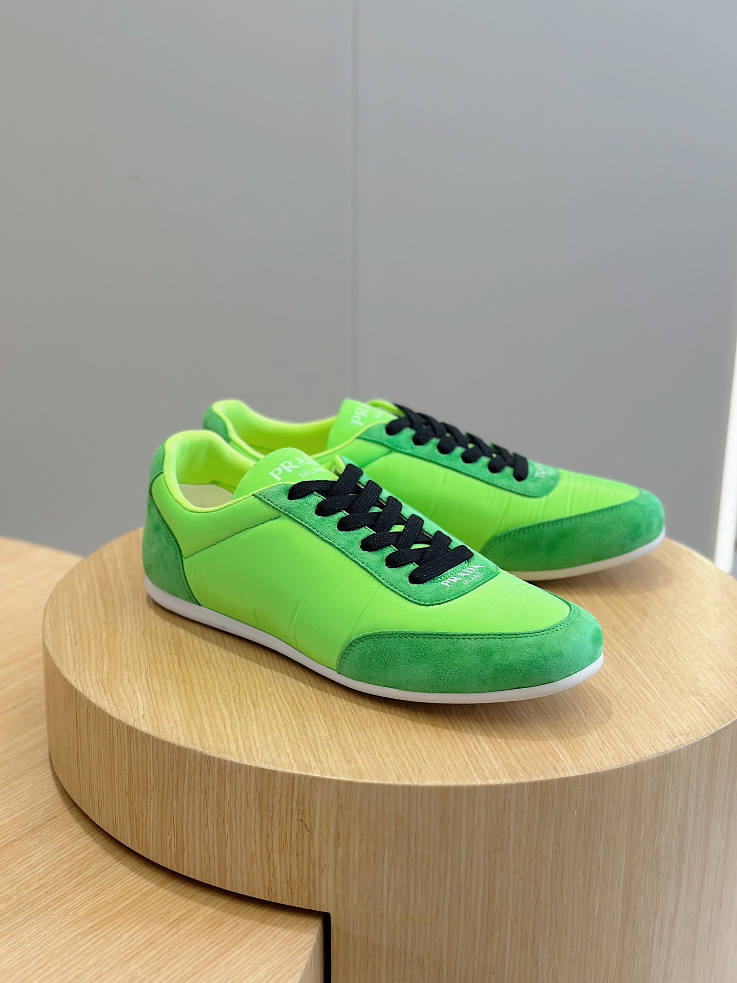 Adidas Prada Male Leather Shoes Cow Leather Breathable S