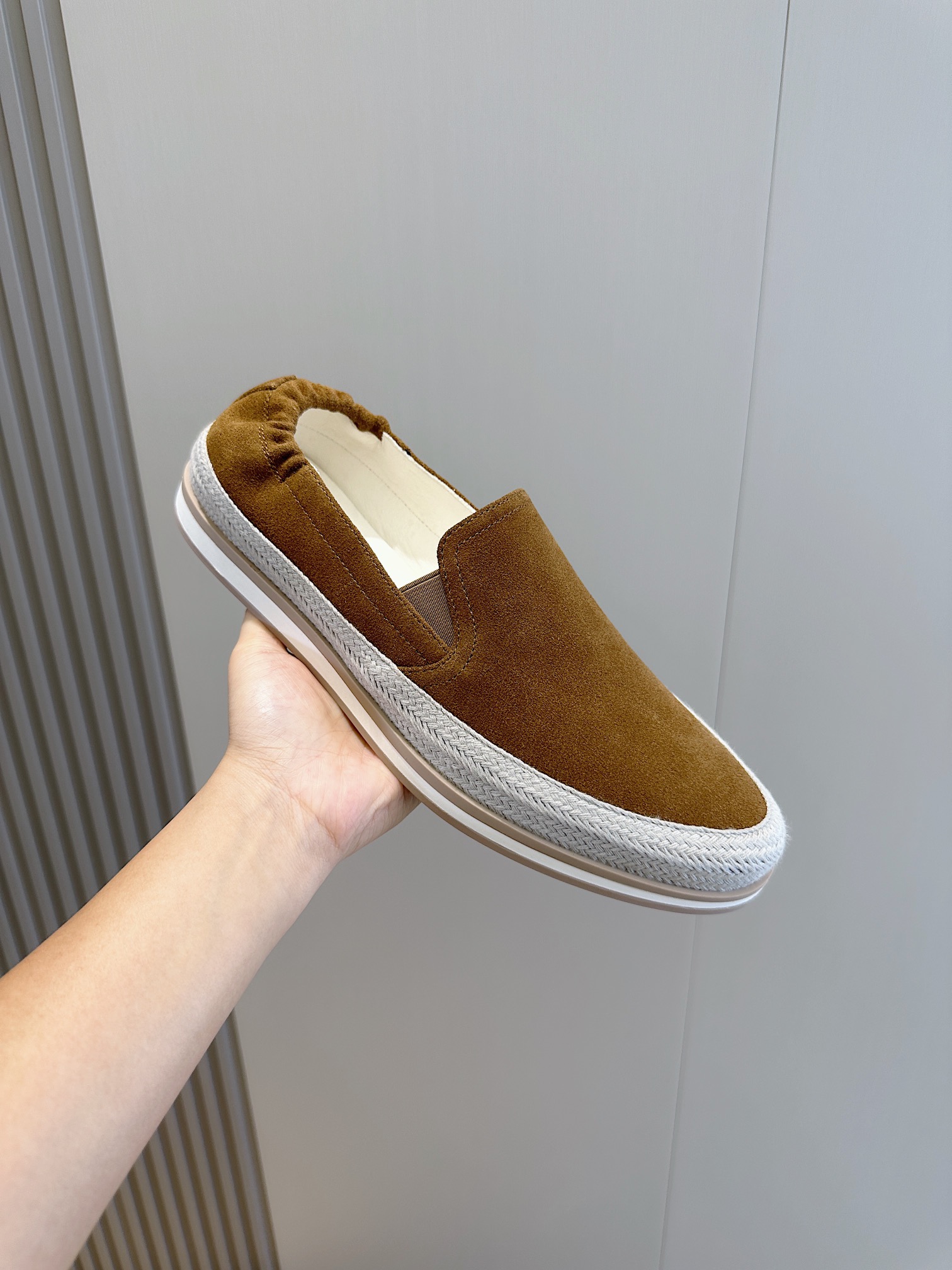 Adidas Prada Male Loafers Cow Leather S