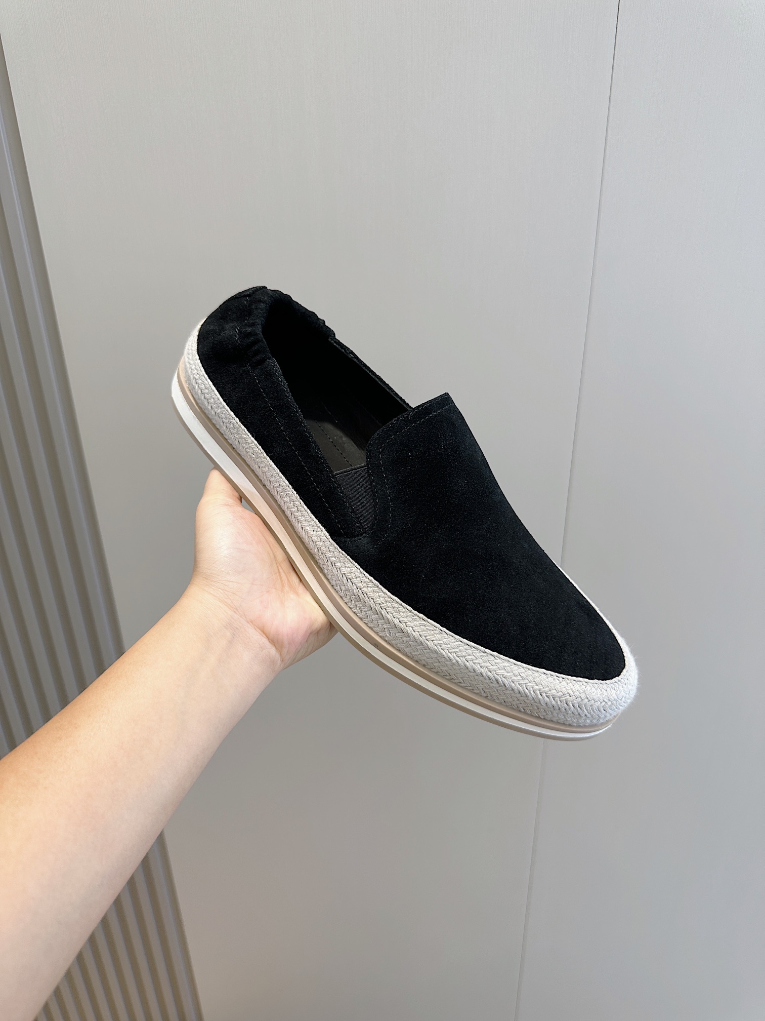 Adidas Prada Male Loafers Cow Leather S