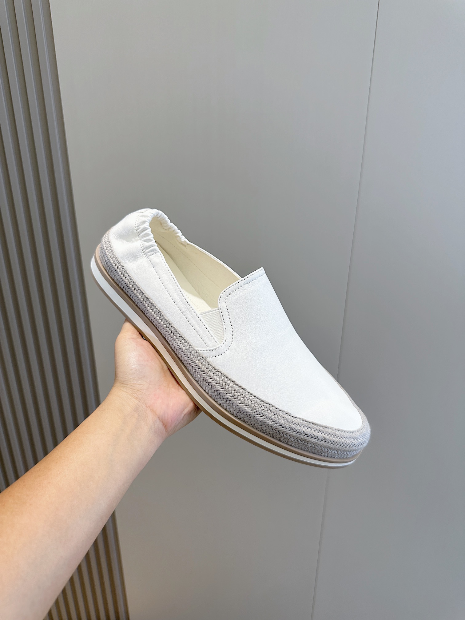 Adidas Prada Male Loafers Cow Leather S