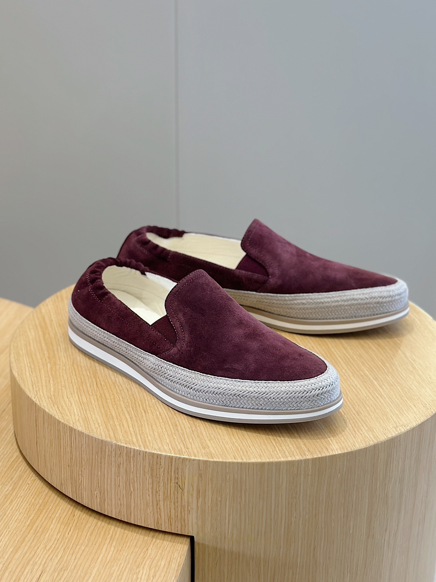 Adidas Prada Male Loafers Cow Leather S