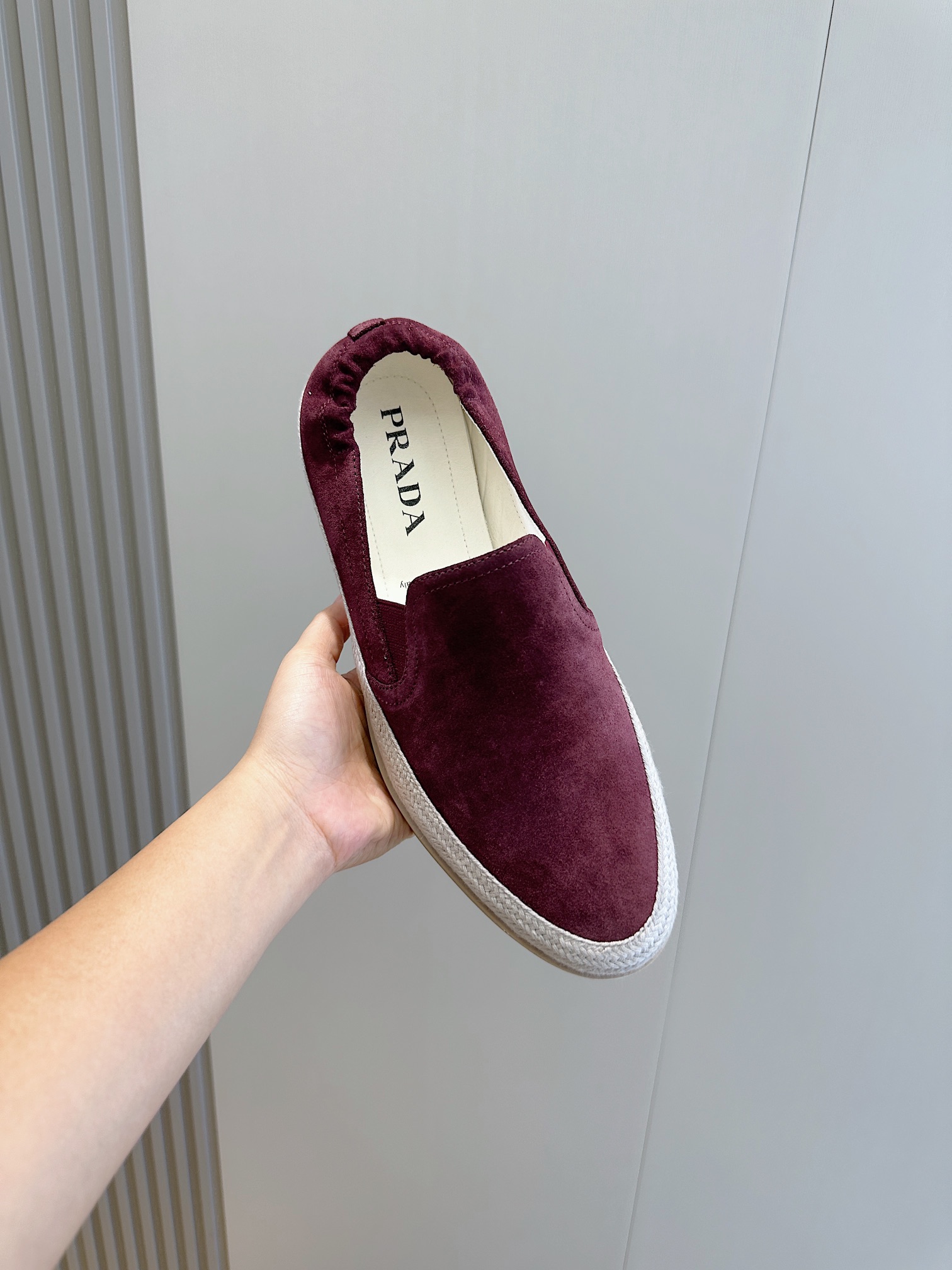 Adidas Prada Male Loafers Cow Leather S