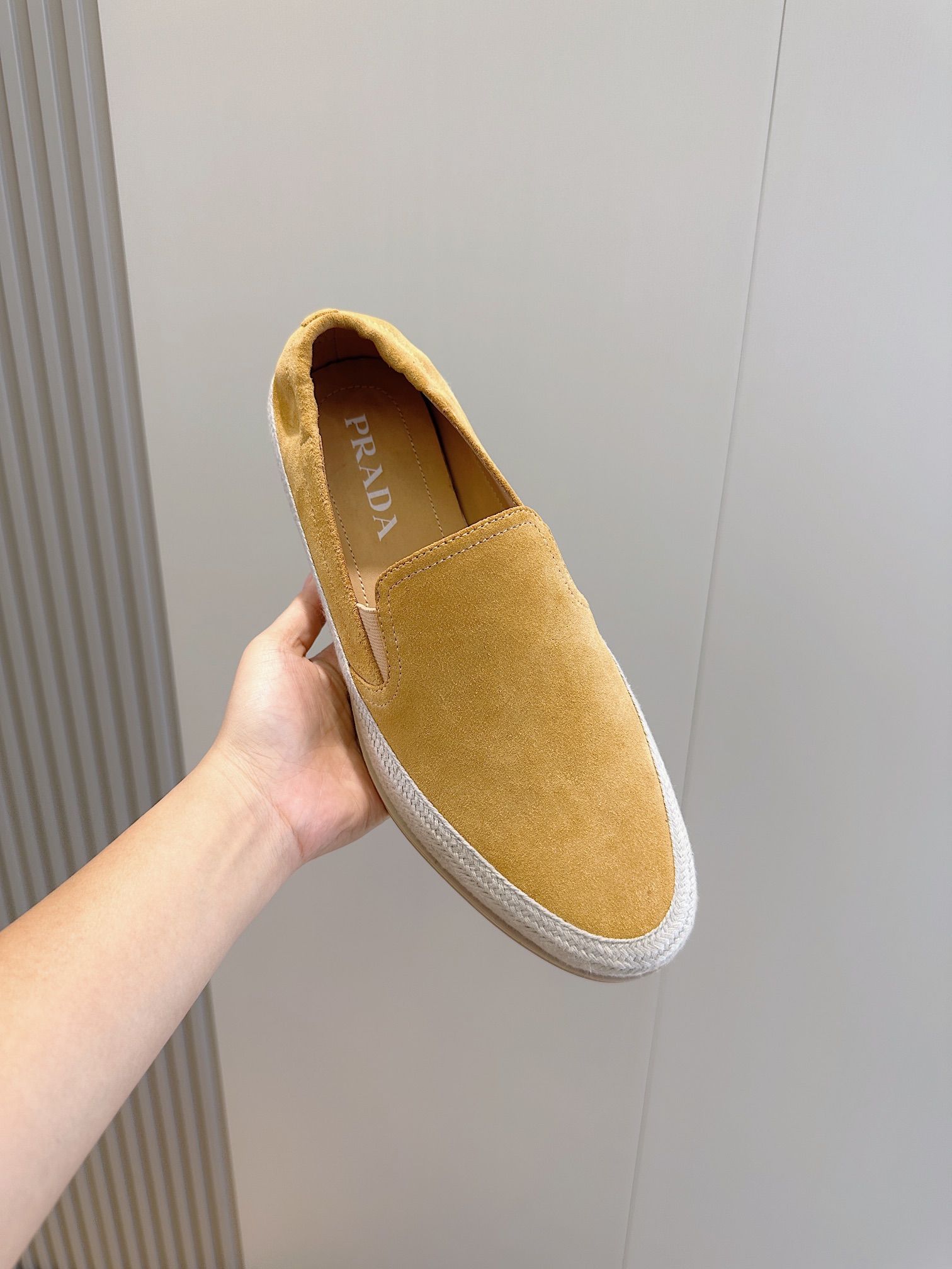 Adidas Prada Male Loafers Cow Leather S