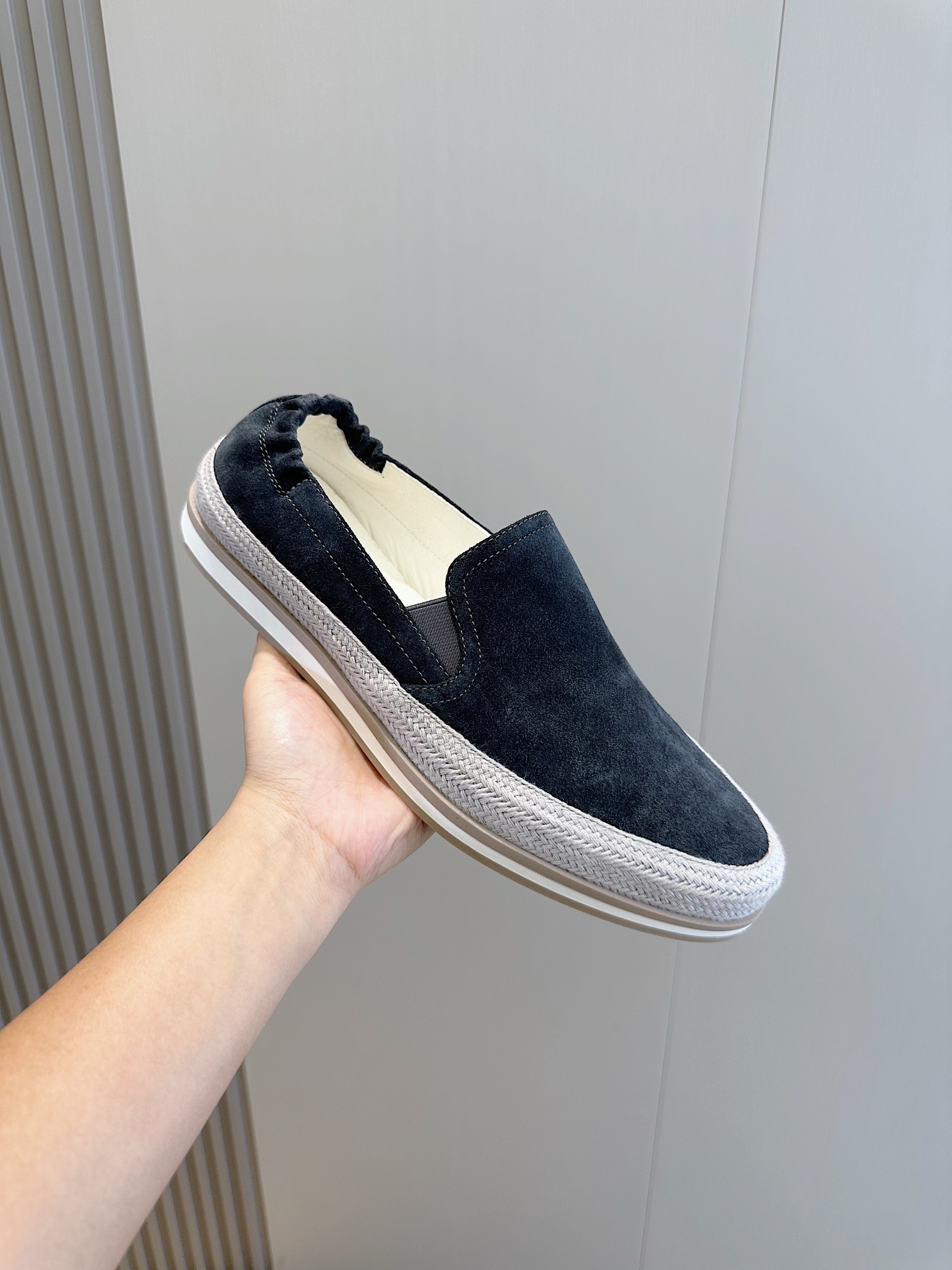 Adidas Prada Male Loafers Cow Leather S