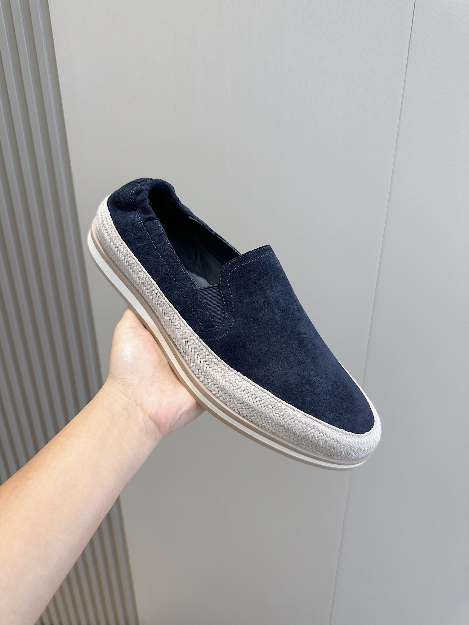 Adidas Prada Male Loafers Cow Leather S