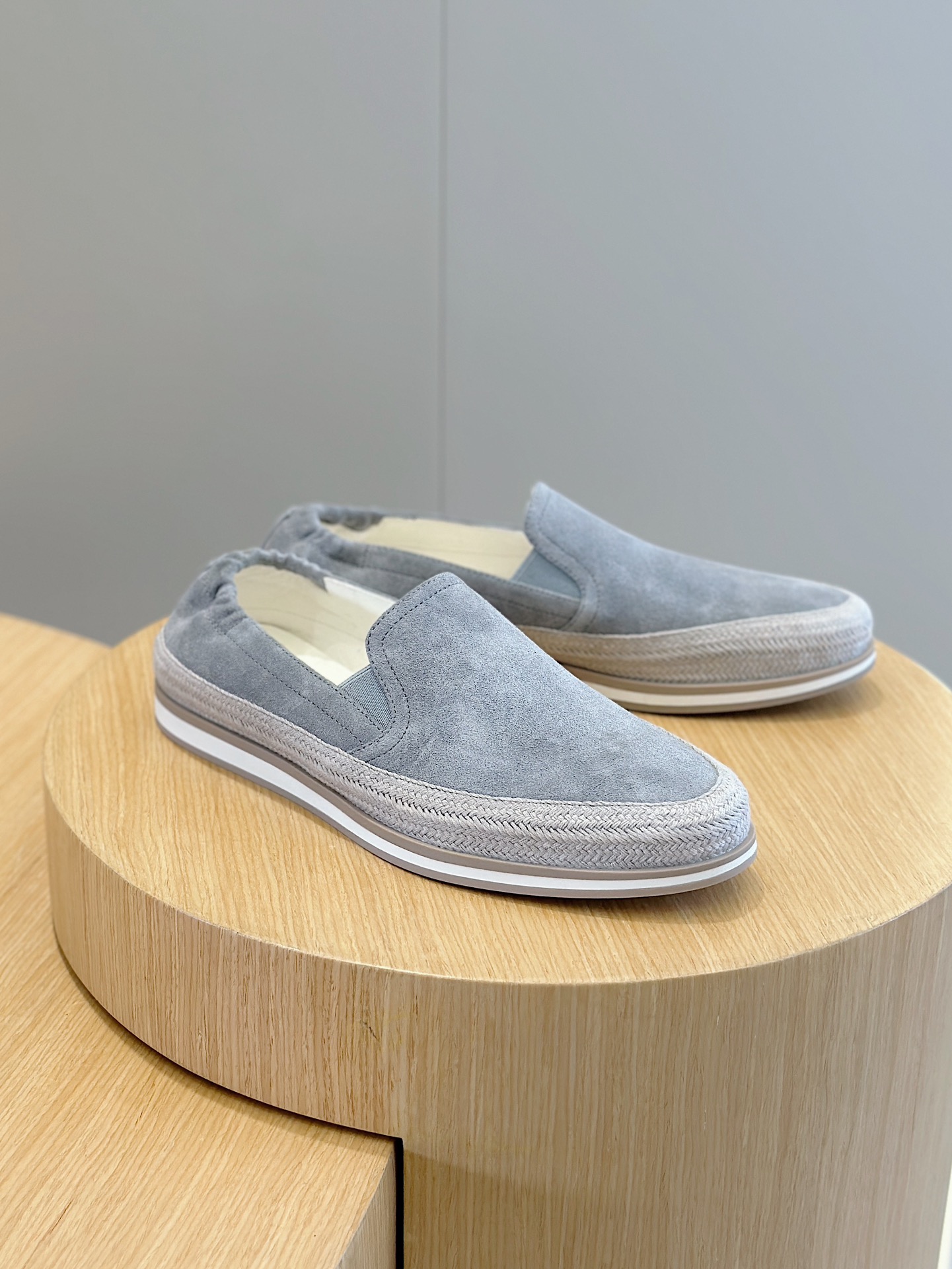 Adidas Prada Male Loafers Cow Leather S