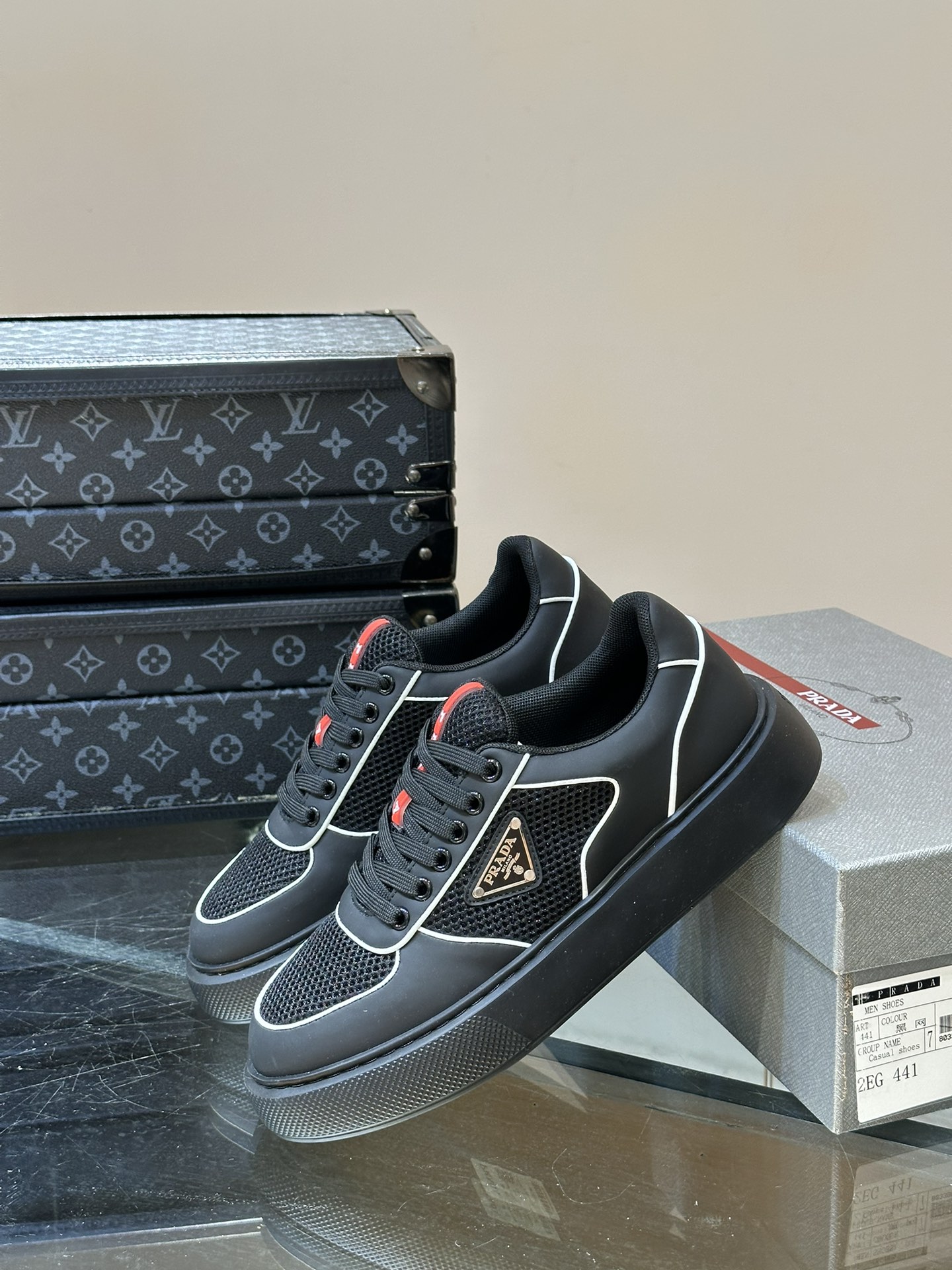 Adidas Prada Male Sneakers S