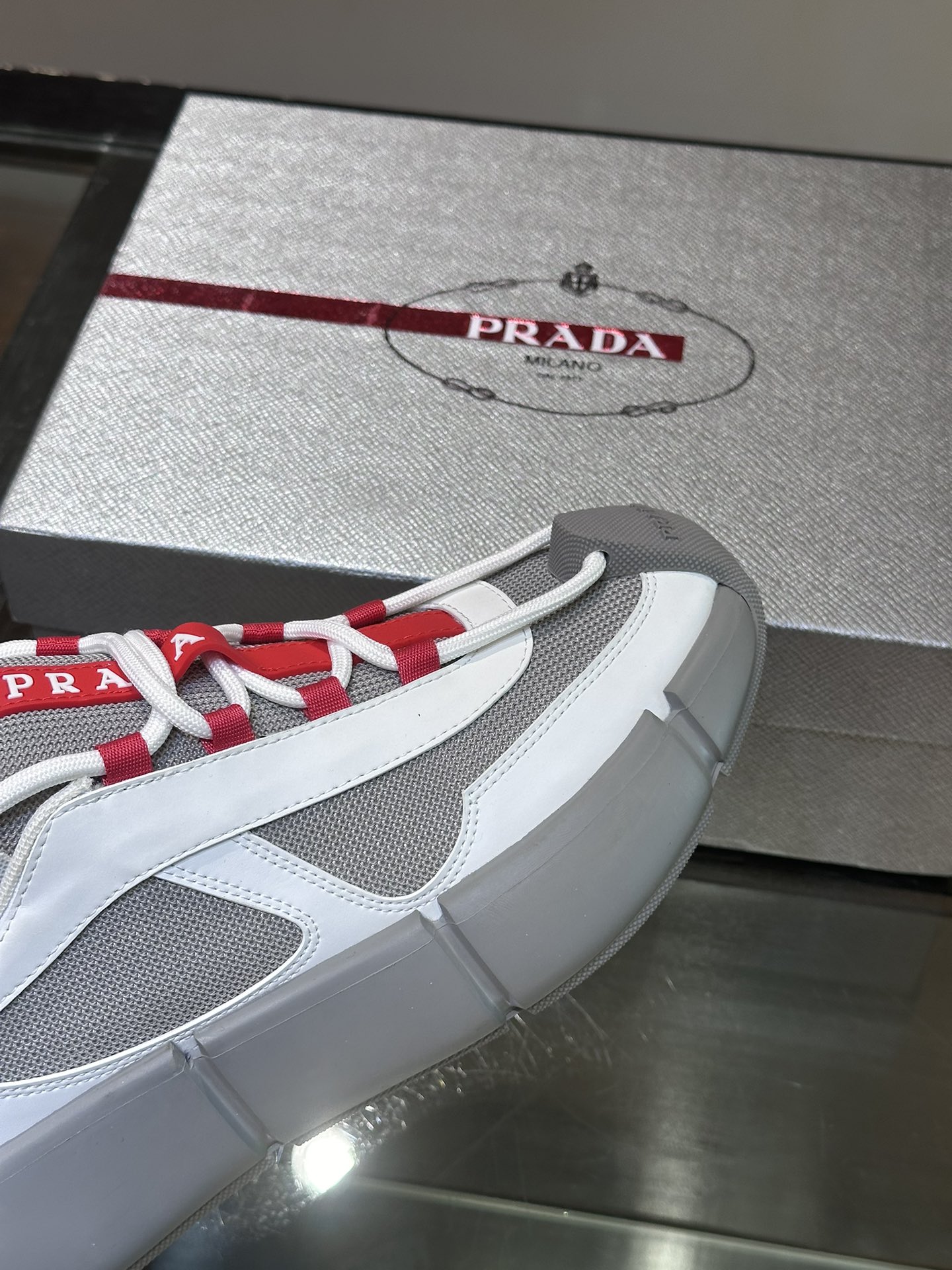 Adidas Prada Male Sneakers Breathable S