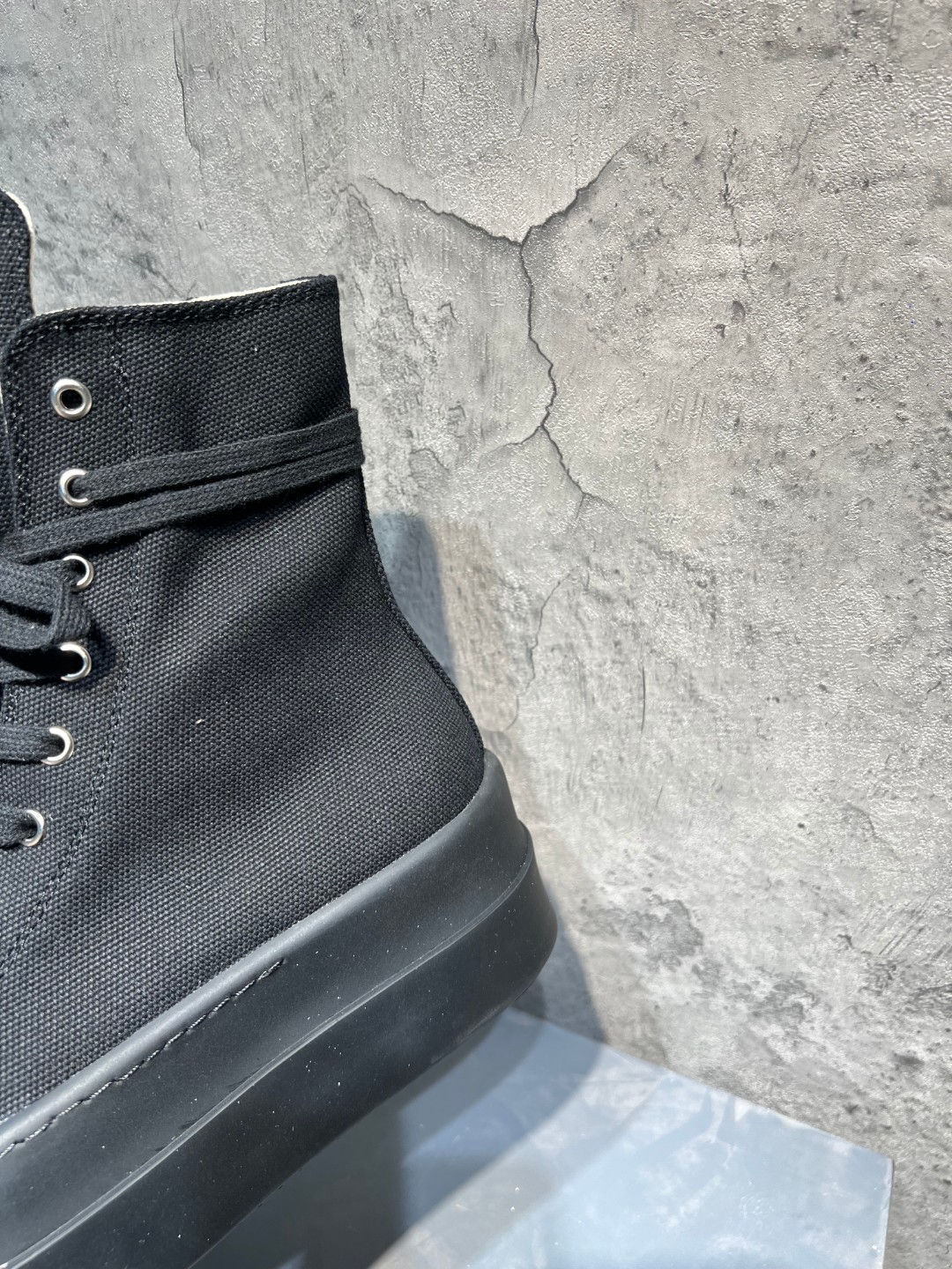 Calvin Klein Rick Owens Canvas Shoes Canvas Black S