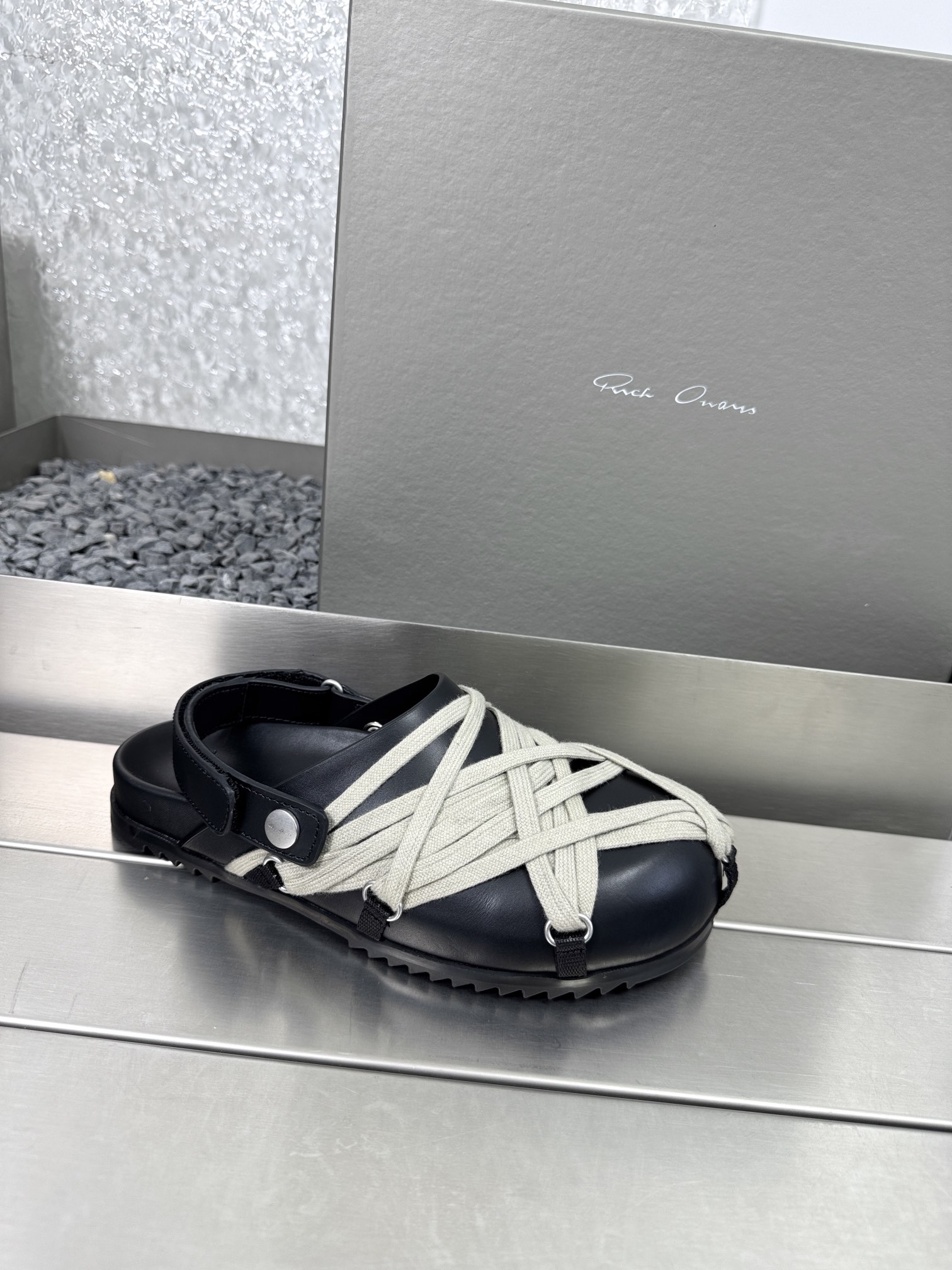 Calvin Klein Rick Owens Male Basic Shoes Black M-l-s