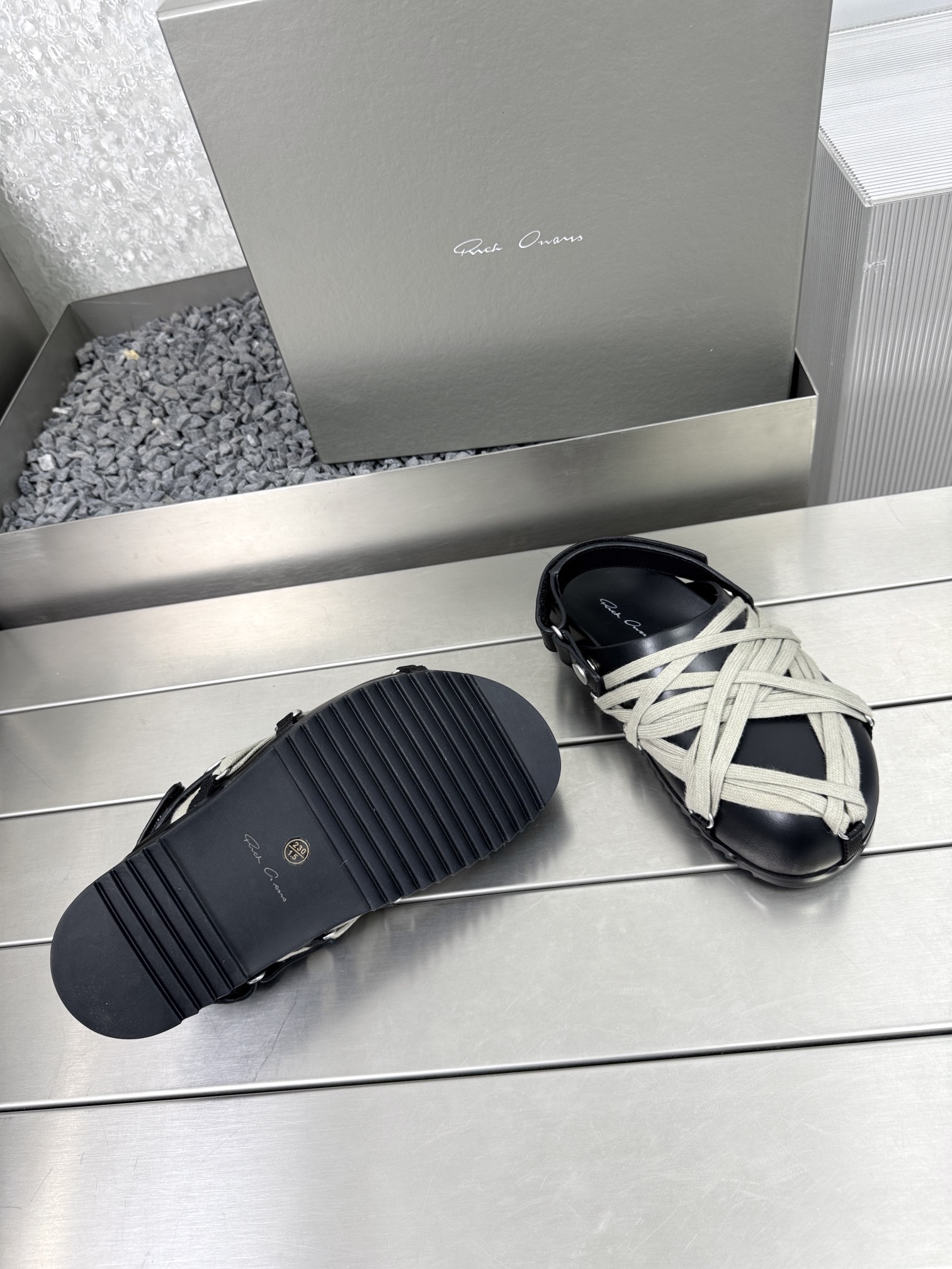 Calvin Klein Rick Owens Male Basic Shoes Black M-l-s