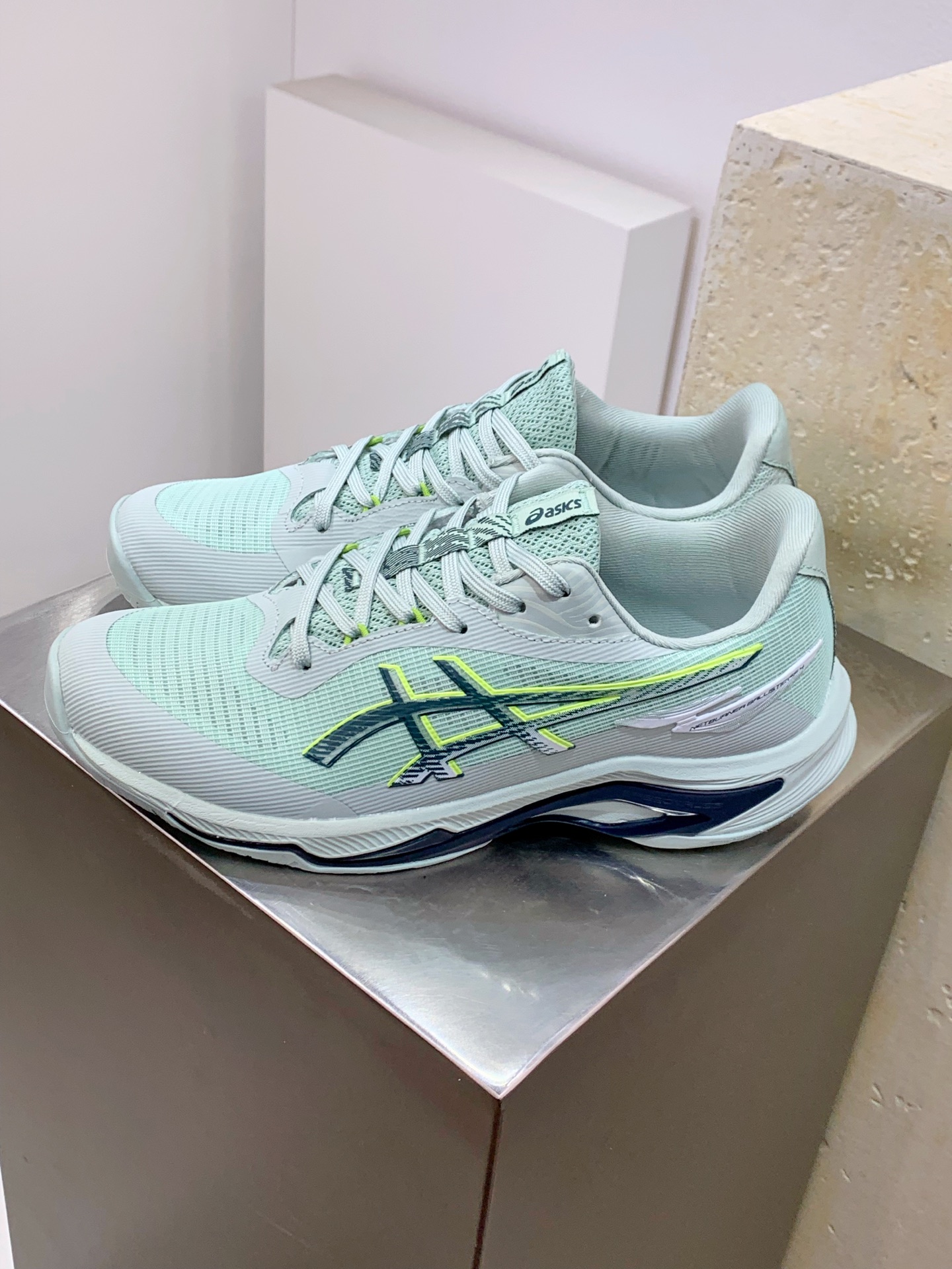 Asics Male Running Shoes Breathable L-s