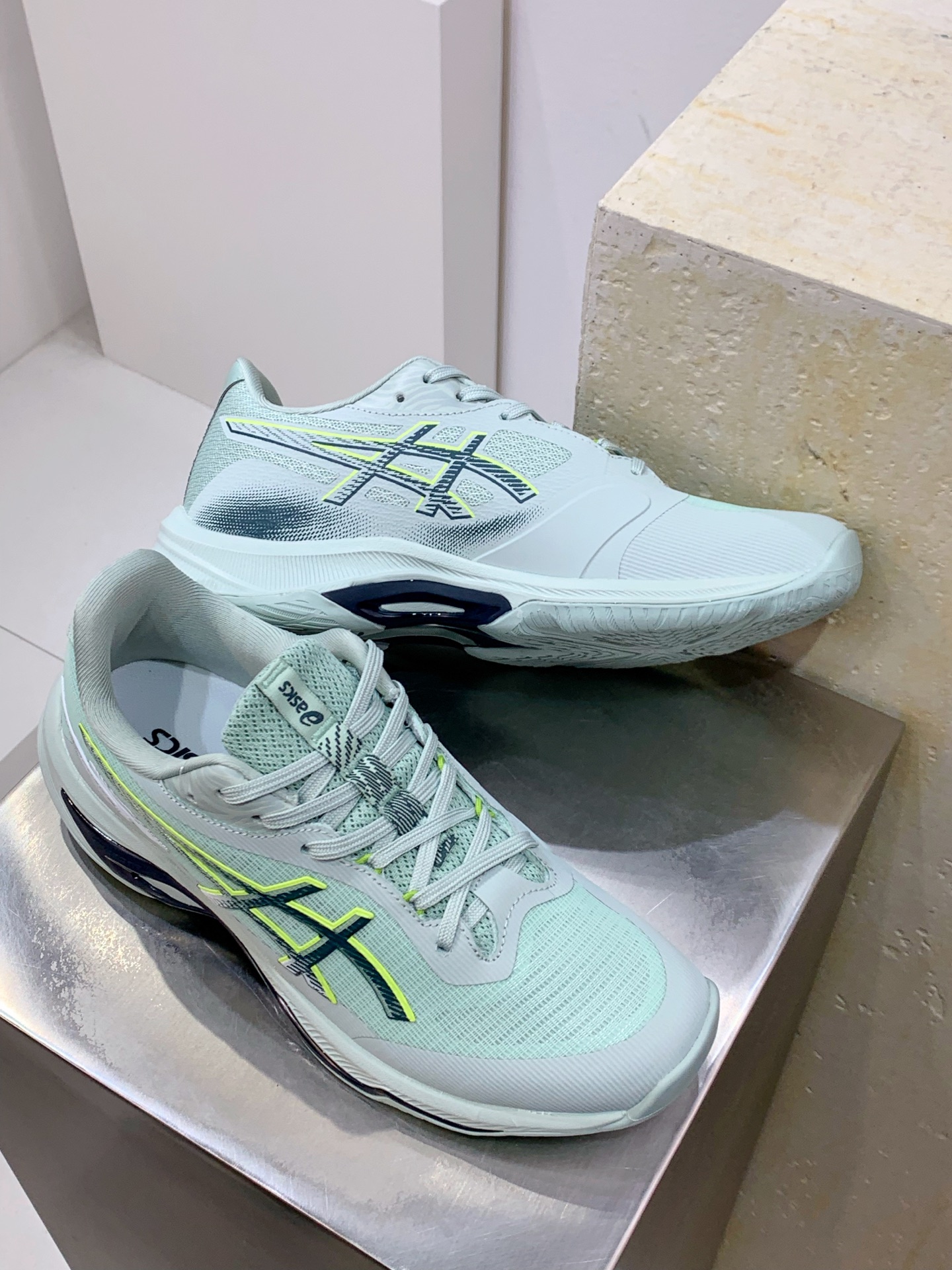 Asics Male Running Shoes Breathable L-s
