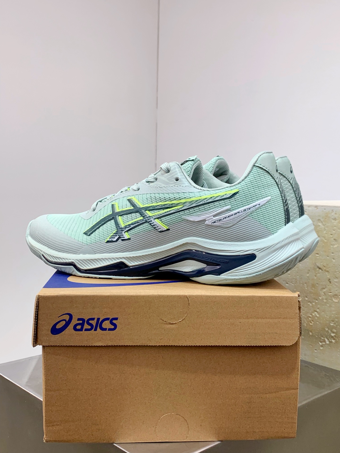 Asics Male Running Shoes Breathable L-s