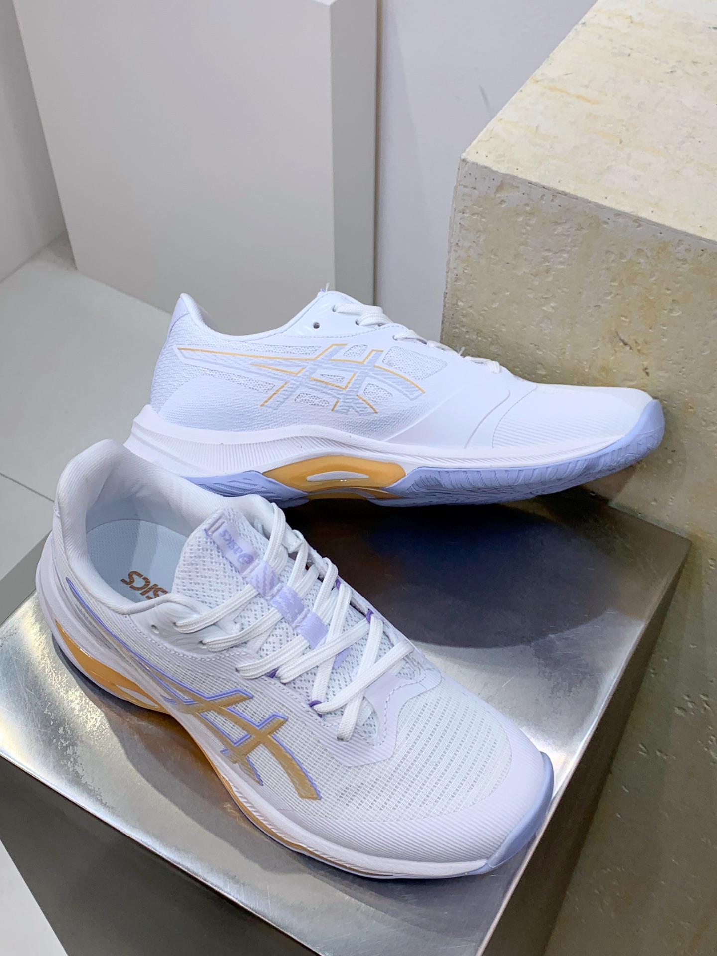 Asics Male Running Shoes Breathable L-s