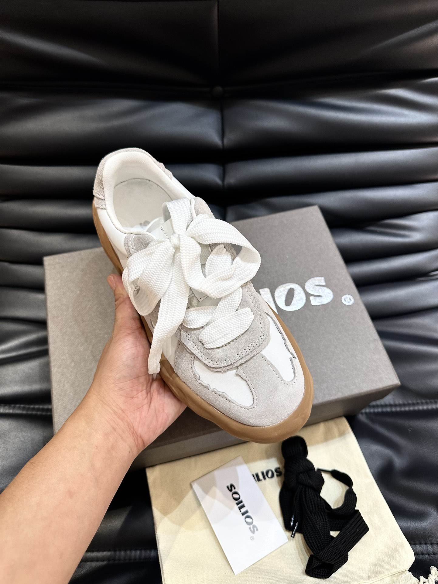 Couple Leather Shoes Cow Leather Lightweight L-s